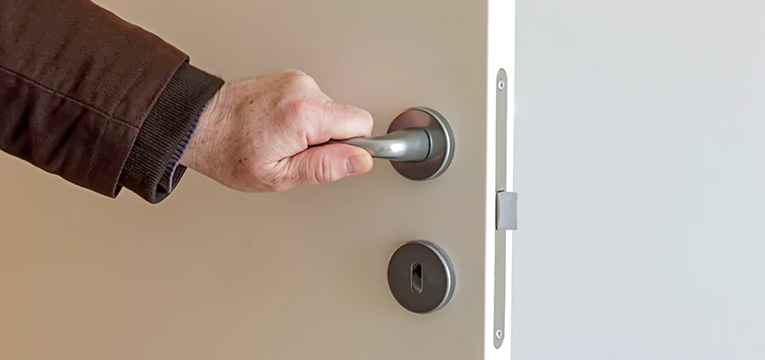 Restroom Locks Privacy Bolt Installation in Cupertino, California